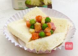 吐司盏披萨的做法图解4