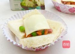 吐司盏披萨的做法图解5