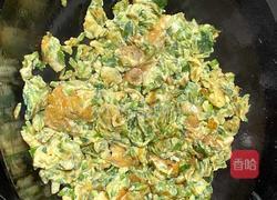 槐花炒雞蛋的做法圖解4