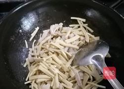 豆干青椒肉丝的做法图解4