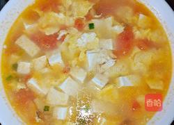 西红柿豆腐鸡蛋汤的做法图解16
