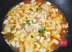 西红柿豆腐鸡蛋汤的做法图解13