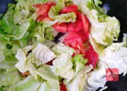 素炒手撕包菜的做法图解4