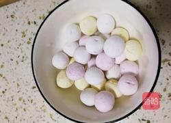 甜玉米遇上小汤圆的做法图解2