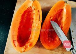 木瓜炖奶的做法图解5