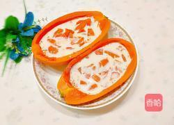 木瓜炖奶的做法图解11