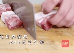 鲍鱼烧肉的做法图解2