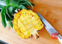 凤梨五彩炒饭的做法图解4