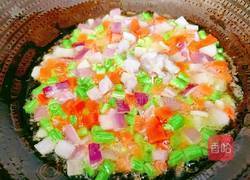 凤梨五彩炒饭的做法图解14