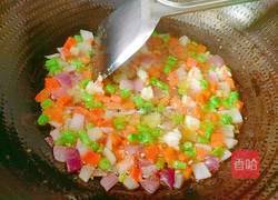 凤梨五彩炒饭的做法图解15