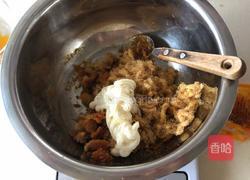 抹茶咸蛋黄肉松面包的做法图解5