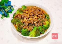 西兰花蒸肉末的做法图解20