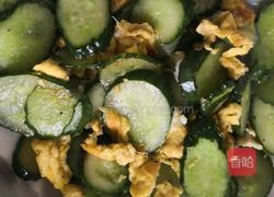 黄瓜炒鸡蛋的做法图解6