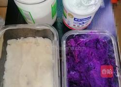 无忧糕（紫薯山药糕）的做法图解2