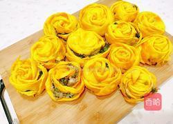 猪肉南瓜玫瑰花馒头的做法图解27