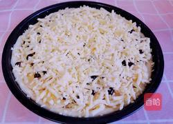 香蕉蜜豆披萨(自制披萨胚)的做法图解16