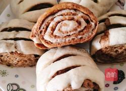 牛奶红枣核桃红糖馒头的做法图解10