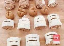 牛奶红枣核桃红糖馒头的做法图解8