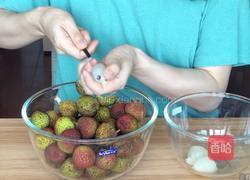 自制荔枝酒、荔枝罐头、荔枝干的做法图解1