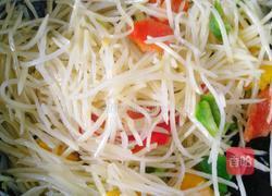 醋溜土豆丝的做法图解3