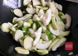 辣炒丝瓜瓠子的做法图解4