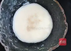 Illustration of making pattern bean paste cake (homemade bean paste filling) 4