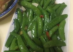 清炒甜豆