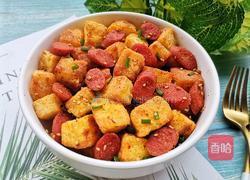 孜然火腿馒头丁的做法图解11