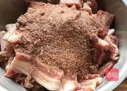 Illustration of how to make rice noodles and meat 3