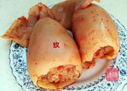 糯米鱿鱼卷的做法图解4