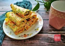 全家老少都喜欢的牛奶鸡蛋葱花软饼的做法图解9