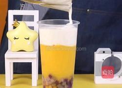 奶盖茶｜芋圆芝士芒芒的做法图解9