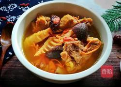 营养又美味的菌菇排骨汤的做法图解7