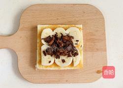 巧克力香蕉三明治的做法图解4