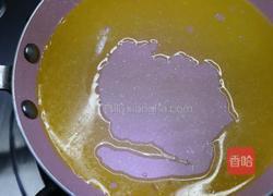 樱花抹茶雪花酥的做法图解3