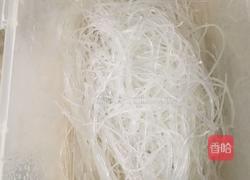 圆白菜炒粉丝的做法图解3