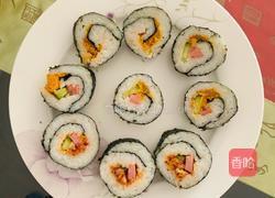 咸蛋黄寿司的做法图解8