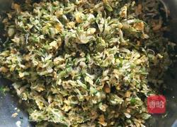 槐花馅包子的做法图解3