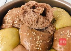 夏日 | 双色花朵蒸面包的做法图解11