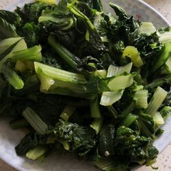 辣椒小白菜的做法[图]