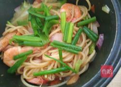 鲜虾意面的做法图解15