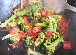 双西合璧之西红柿炒西兰花的做法图解4