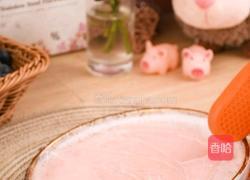 糯叽叽的蜜桃味冰淇淋雪媚娘夏天就该这么吃的做法图解2