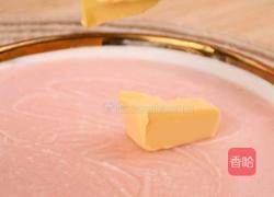 糯叽叽的蜜桃味冰淇淋雪媚娘夏天就该这么吃的做法图解3