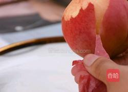 5步搞定蜜桃冰麻薯解暑神器软糯Q弹的做法图解1