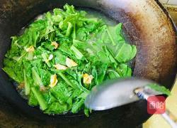 海米咸蛋笋叶汤的做法图解7