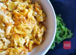 夏日必备清热解暑的苦瓜炒蛋的做法图解7