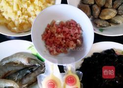 海参虾蛤肉皮羹的做法图解2