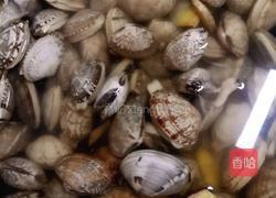 墨鱼仔烩花蛤的做法图解3