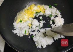木须菠菜炒饭的做法图解4